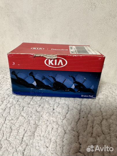 Тормозные колодки задние kia seltos