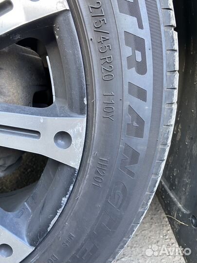 Колеса 275/45r20 лето на мерседес 4 штуки