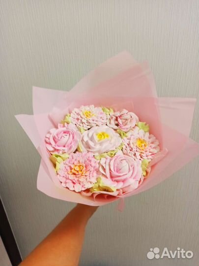 Съедобные букеты из зефира