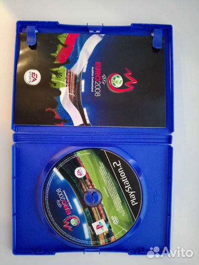 PS2. Uefa Euro2008. Лицензия