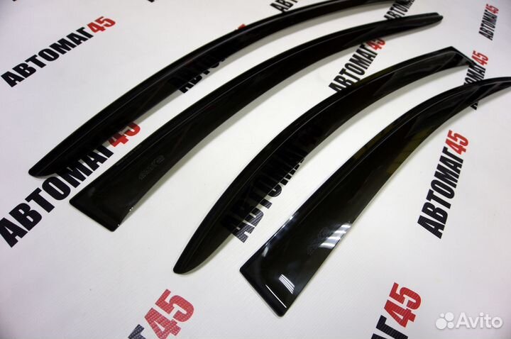 Дефлекторы окон ветровики Сhevrolet Aveo 2012-2015
