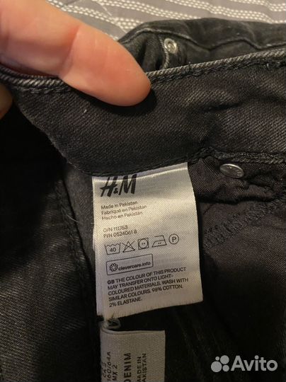 Джинсовая юбка hm