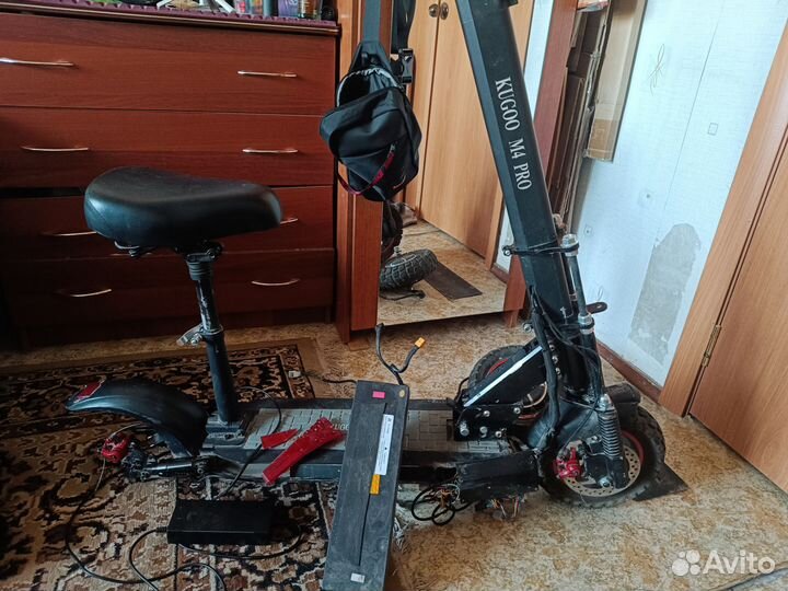 Электросамокат Kugoo m4 pro на запчасти