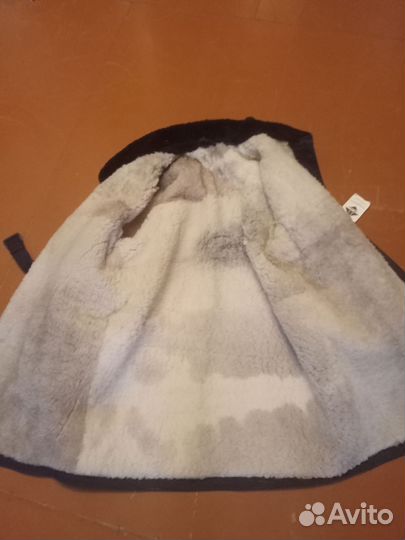 Полушубок из овчины мужской