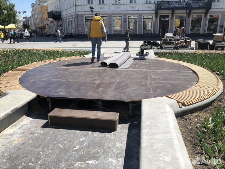 Аренда Сценического оборудования, Аренда сцены