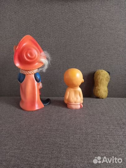 Игрушки резиновые и пластмассовые СССР