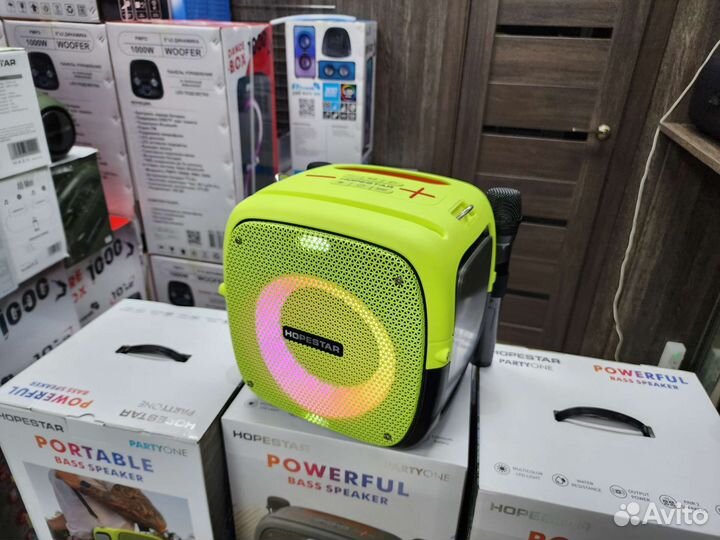 Hopestar party one портативная блютуз колонка