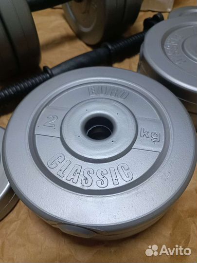 Гантели разборные пара (по 10кг)