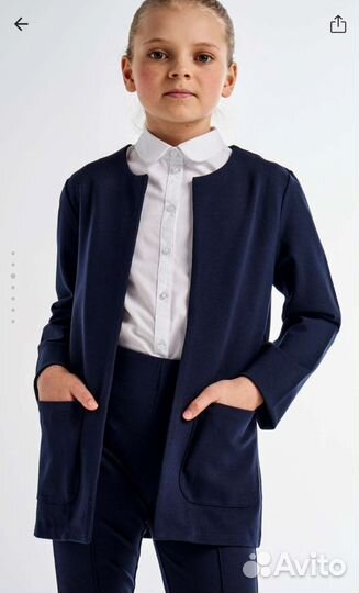 Жакет школьный для девочки 170