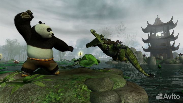 Kung Fu Panda, б/у, множ.царап., английский (PS3)