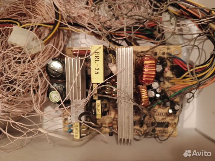 Микросхемы, платы, запчасти пк бу