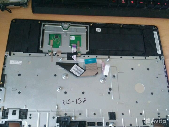 Acer ES1-512 ES1-531 и др palmrest keyboard