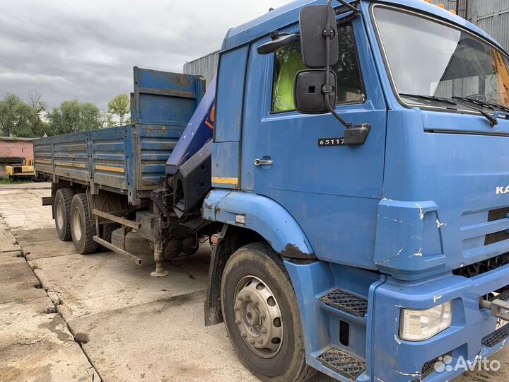 КамАЗ 65117 с КМУ, 2008