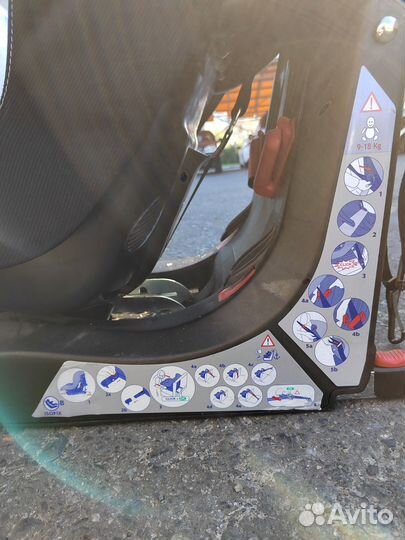 Детское автокресло Chicco от 9 до 18 кг