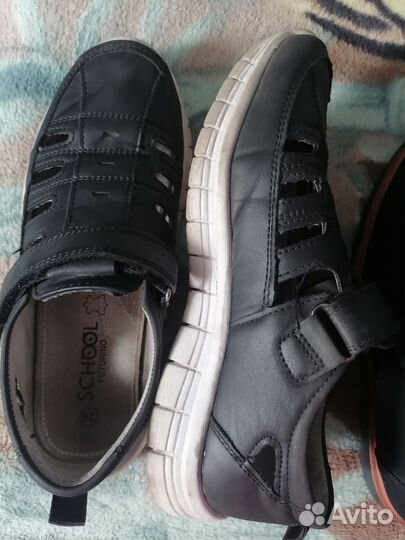 2 пары туфли для мальчика 36 размер