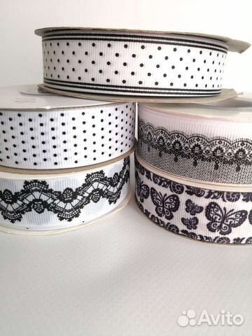 Лента репсовая 2,5 см