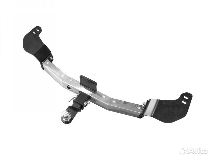 Тсу съемный квадрат с нерж накладкой toyota LC