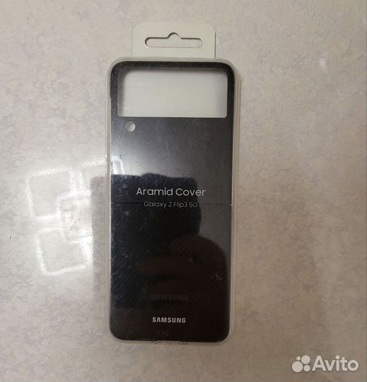 Samsung чехол Galaxy Z Flip3 Aramid Cover