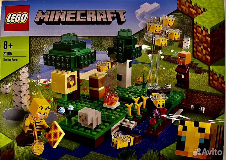 Lego minecraft 21165 пасека