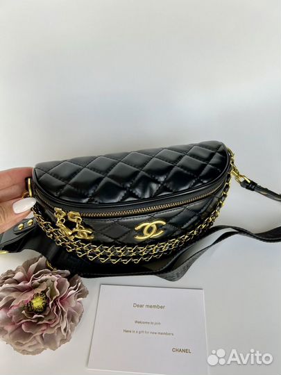 Сумка Chanel vip gift кросс-боди NEW 2024