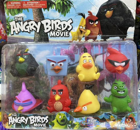 Angry Birds набор фигурок герои энгри бердс