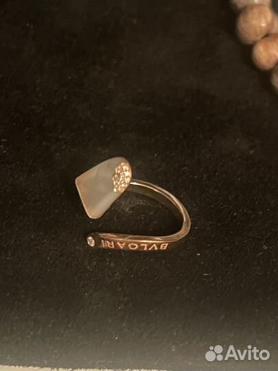 Bvlgari кольцо мороженое