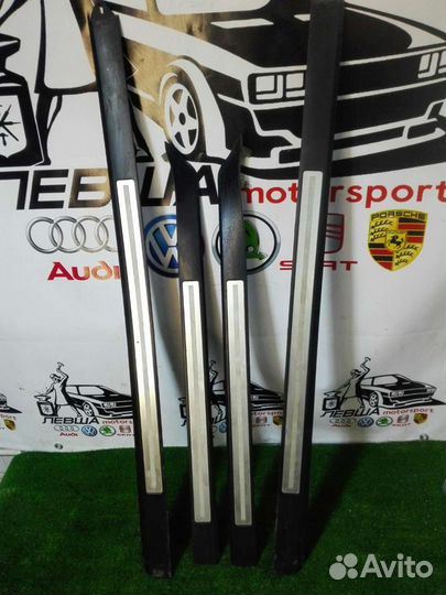 Накладки на пороги Audi A8 D3