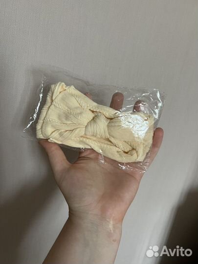 Новая повязка на голову девочки