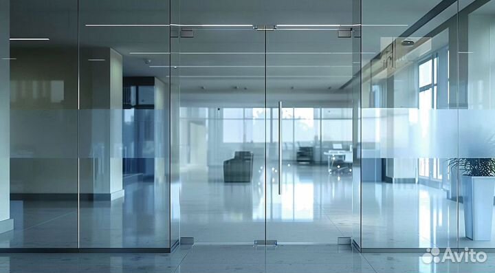 Двери из стекла