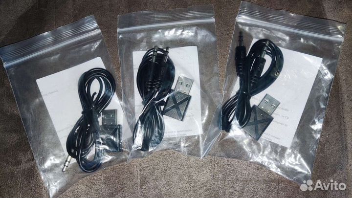 Стерео usb адаптер AUX bluetooth 5.0 (новые)