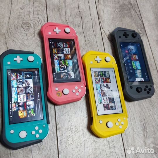 Nintendo switch lite mod прошитая 256гб