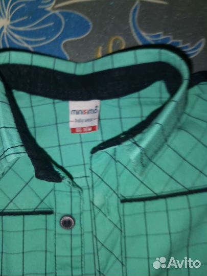 Рубашка на мальчика 86