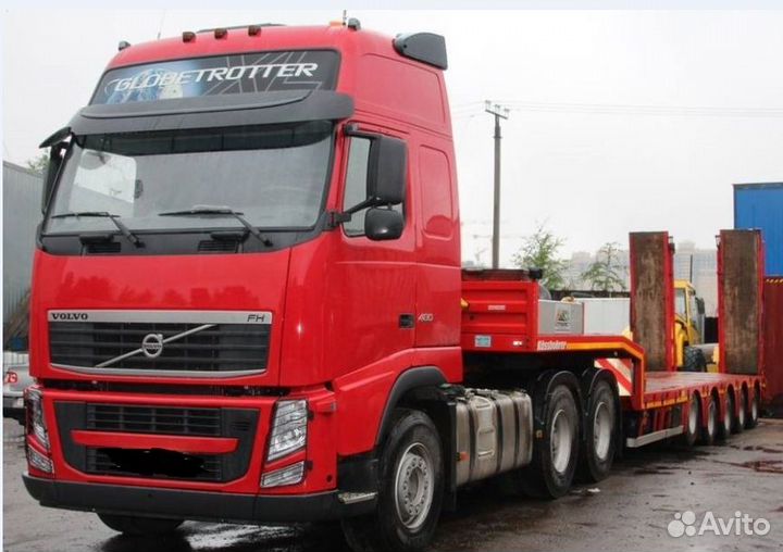 Перевозка негабарит тралом