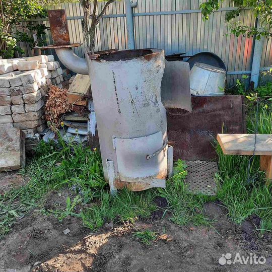 Печь дровяная для бани