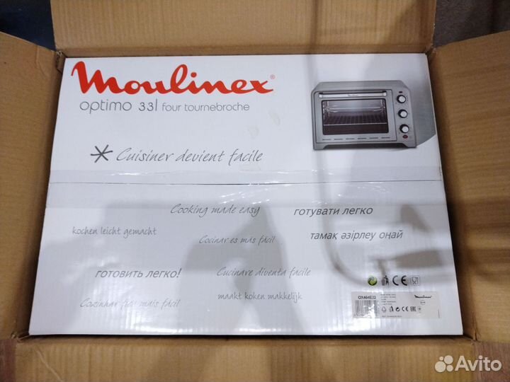 Мини-печь Moulinex Optimo OX464E32