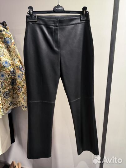 Брюки S'max mara экокожа