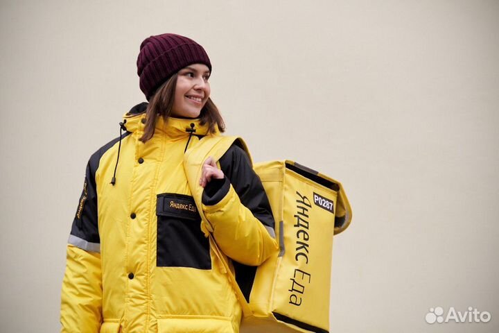 Пeший курье р Яндекс.Еда (зп ежедневно, 18+, РФ)