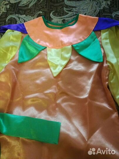 Костюм Петрушки скомороха детский