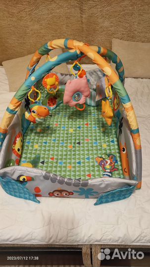 Детский игровой развивающий коврик