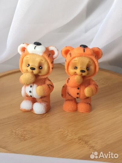 Мыло мишка в комтюме тигра