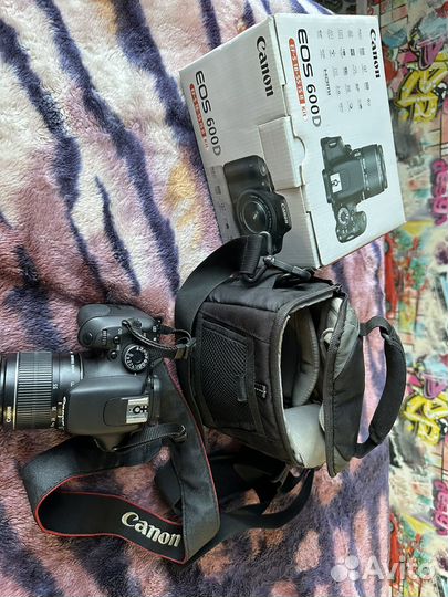 Зеркальный фотоаппарат canon 600d