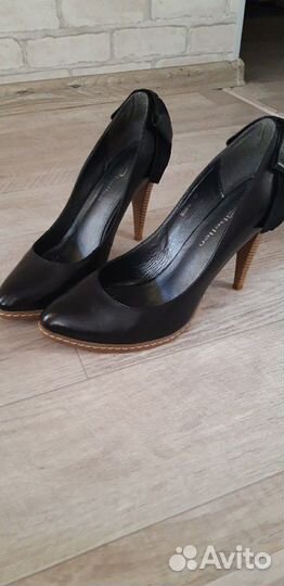 Туфли кожаные