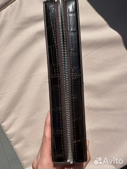 Барсетка мужская натуральная кожа