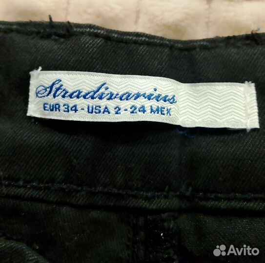 Шорты джинсовые Stradivarius