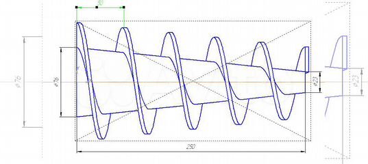 Чертеж витка. Конический шнек чертеж. Шнек безосевой чертеж. Чертеж спирали шнека. Чертеж конусного шнека.