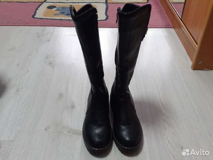 Сапоги демисезонные на девочку 35 размер
