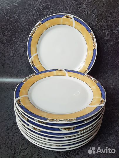 Тарелки фарфоровые столовые б/у