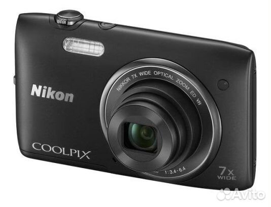 Цифровой фотоаппарат Nikon Coolpix S3500 Black