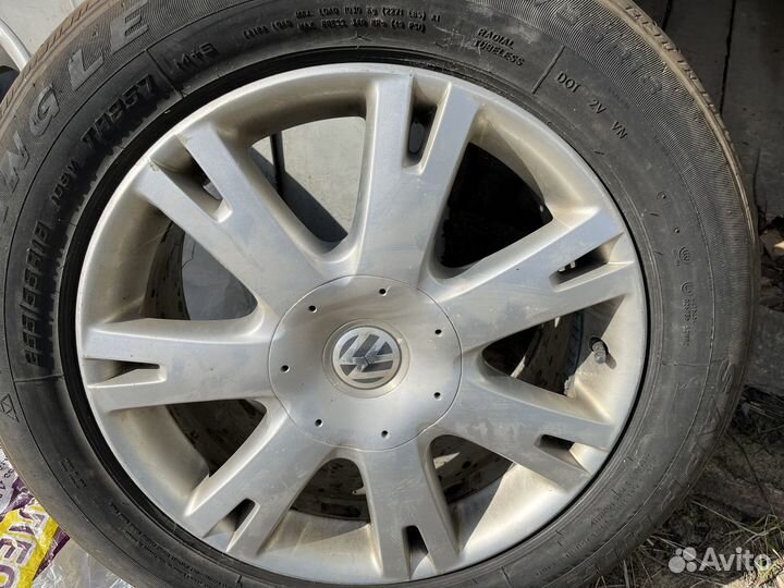 Диски r18 на touareg