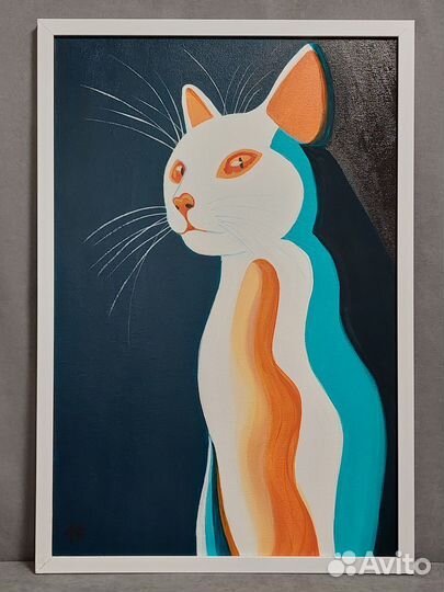 Картина диптих акрил на холсте 